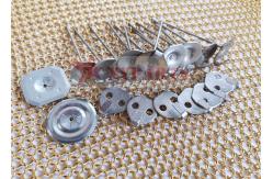 China 12GA 14GA Removable Blanket Insulation Jacket Lacing Hook With Speed Washer supplier
