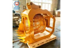 China Rotary Screening Bucket: Professional Trommel Attachment for 7-10t Excavators supplier