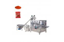China Premade Pouch Spice Flour Milk Powder Packing Machine Auto Sealing supplier