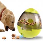 Interactive Pet Food Dispensing Ball Puzzles Dog Toys for sale