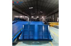 China Versatile 10-Meter Manual Ramp with 10-Ton Capacity and Convenient Flip Board supplier