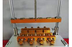 China Lab 50kg Load Button Press Checker 220V 50Hz With 4 Stations supplier