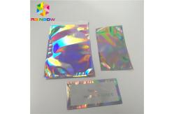 China Self Adhesive Hologram Envelop Bags 8x12 Inch For Phone Case / Clothes Packing supplier