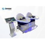 White Colour Two Person 9D Virtual Reality Slide Simulator For Theme Park for sale