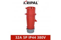 China IEC standard IP44 Industrial Plug 16A 32A 380V Three Phase Dustproof supplier