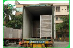 China A4 A3 Laminated Greyboard For Note Pads 1.5mm 2mm Hard Stiffness supplier