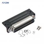 Amphenol 100 Pin Female PCB Right Angle Centronics Connector for sale
