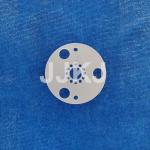 Fine Grinding Optic Sapphire Shaped Pieces Sapphire Glass With Hole for sale