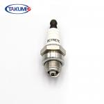 Nickel Plated Motorcycle Spark Plugs , 0.8mm Gap Spark Plugs For Honda Motorcycles for sale