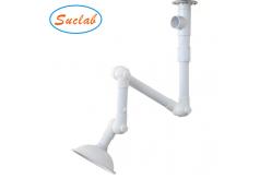 China Polypropylene Lab Fittings Fume Extractor Alkali Resistant Flexible supplier