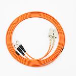 Sc FC Fiber Optic Patch Cord Multi Mode 3.0mm Duplex Patch Cords for sale