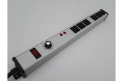 China Aluminum Alloy Adjustable Timer Power Outlet PDU Power Bar With Six Way supplier