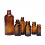 15ml 30ml Amber Essential Oil Dropper Brown Glass Bottles With Measurement Dropper