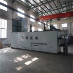 5 Tons / Hour Container Loading Bag Bitumen Decanter Machine With Electric Hoist Box Lifting for sale