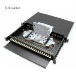 1U 19inch Full Loaded Slide Rail Rack mount patch panel for sale