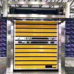 Fast Speed Motor Drive Automatic Roller Door Panel Made Of Two Layers Aluminum for sale