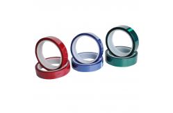 China PET Heat Resistant Electrical Insulation Tape Splicing Tape Blue Transparent High Adhesion Strength supplier