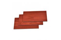 China Impact Resistant Wooden Aluminum Composite Panel Easy Processing Material supplier
