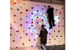 China New Interactive Wall Climb Kid Rock Interactive Holographic Hologram Projector Interactive Game supplier