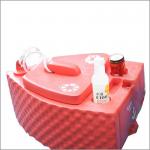 Hard Plastic Floating Beer Cooler Lightweight Non Absorption for sale