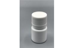 China Lightweight 10ml HDPE Pill Bottles With Cap Aluminium Linear Total Weight 5.2g  supplier