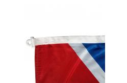 China 3x5' Namibia National Flag Knitted Polyester Rope And Swiss Buckle Customized supplier