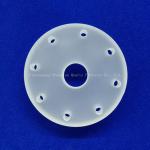 Factory Custom High Temperature Sealed Quartz Flange Perforated Quartz Glass Tube for sale