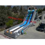 giant snow slide inflatable , giant snow slide, inflatble toboggan slide , snow slide for sale