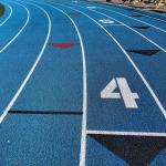 UV-Resistance Rubber Safety Tiles All Weather Synthetic Sports Flooring for sale