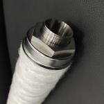 OD 50mm / 60mm String Wound Filtration Cartridge For Glass Fiber Media for sale