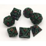 Handmade Cool Metal Polyhedral Dice Practical Durable For Shadowrun for sale