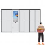 Winnsen Wardrobe Locker Laundry Cabinet Smart Parcel Delivery 2D Barcode Reader for sale