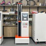 Universal Testing Machine ASTM D2209 Test Standard For Leather Strength Testing Equipment 5kn Max Load for sale