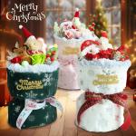 Plush Doll Christmas Bouquet Dried Flowers and Multiple Color for Girlfriend's Special Day for sale