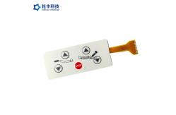 China Flexible PCB LED Light FPC PET Membrane Switch Long Service Life supplier