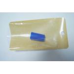 Transparent Front Brown Kraft Paper Packaging Bag Heat Seal Pouch With Small Round Hang Hole for sale