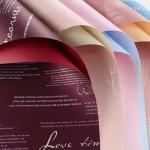 Waterproof Bouquet Paper translucent wrapping flower wrap paper for sale