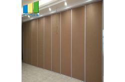 China Soundproof Flexible Moving Sliding Folding Partition Walls For Convention Hall supplier