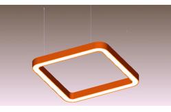 China Industrial Rectangle Linear Light Aluminum LED Linear Pendant Light supplier