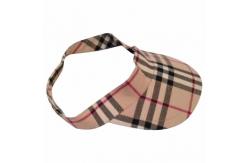 China Anti - Pilling Unisex Beige Sun Visor Hat Digital Printing Technics Available supplier