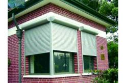 China Residential 2mm 4500PA Wind Load Automatic Window Shutters supplier