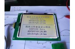China NT7709 FPC 320x240 COG LCD Module Stn COB Graphic LCD Display supplier
