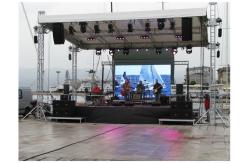 China P4 LED Advertising Screen LED Frame Display 128 * 128mm SMD3528 62500dots/㎡ supplier