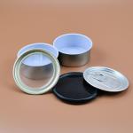 Tinplate 3.5gram Child Resistant Small Tin Cans With Lids for sale