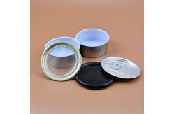 China Tinplate 3.5gram Child Resistant Small Tin Cans With Lids supplier