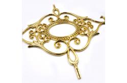 China 5*8mm Electroplate Gold Windows Georgian Bar Shining Surface supplier