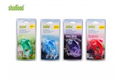 China Double Dolphin Four Scents Hanging Air Freshener for Rear view Mirror supplier
