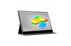 China Wireless Wired Black 5ms Full Hd Touch Screen Monitor 15.6 Inch supplier