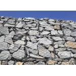 Hexagonal Hole Galvanized Gabion Box / Gabion Basket Mesh / Stone Cage Retaining Wall for sale