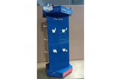 China Pegboard PVC Display Stand Double Sided Display Stand For Shops supplier